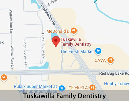 Map image for Emergency Dentist in Winter Springs, FL